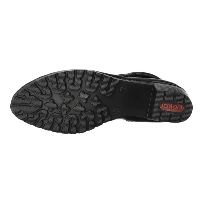 Rieker Schlupf-/Reißverschlußstiefelette Warmfutter ab 35mm Absatz - SchuhEggers.de