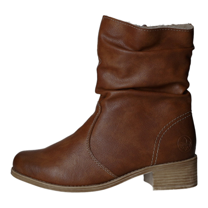 Rieker Schlupf-/Reißverschlußstiefelette Warmfutter ab 35mm Absatz - SchuhEggers.de