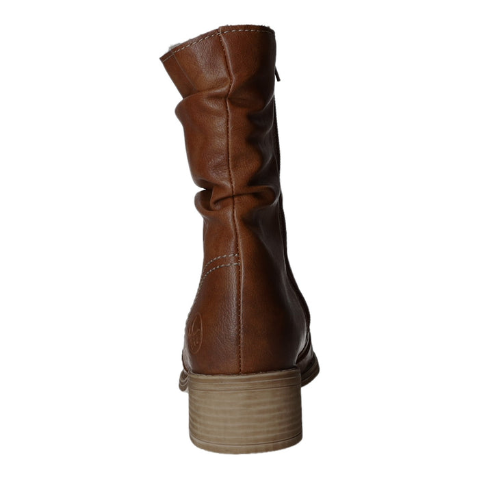 Rieker Schlupf-/Reißverschlußstiefelette Warmfutter ab 35mm Absatz - SchuhEggers.de