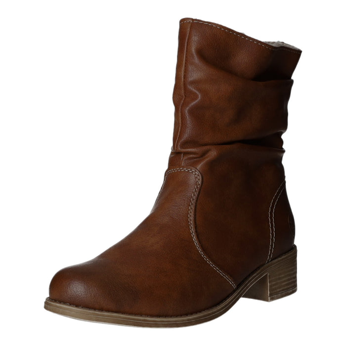 Rieker Schlupf-/Reißverschlußstiefelette Warmfutter ab 35mm Absatz - SchuhEggers.de