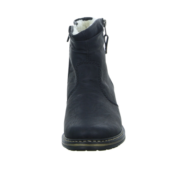 Rieker Schlupf-/Reißverschlußstiefelette Warmfutter bis 35mm Absatz (casual) - SchuhEggers.de
