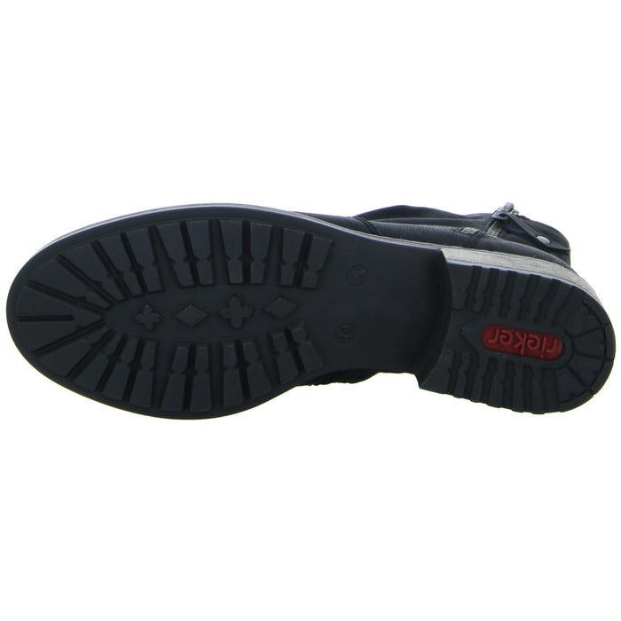 Rieker Schlupf-/Reißverschlußstiefelette Warmfutter bis 35mm Absatz (casual) - SchuhEggers.de