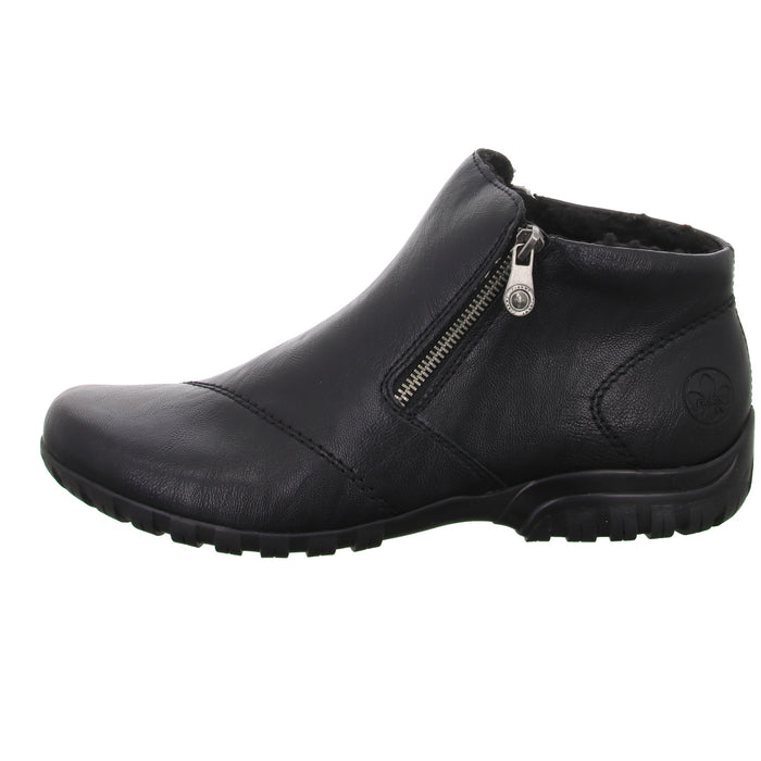 Rieker Schlupf-/Reißverschlußstiefelette Warmfutter bis 35mm Absatz (casual) - SchuhEggers.de