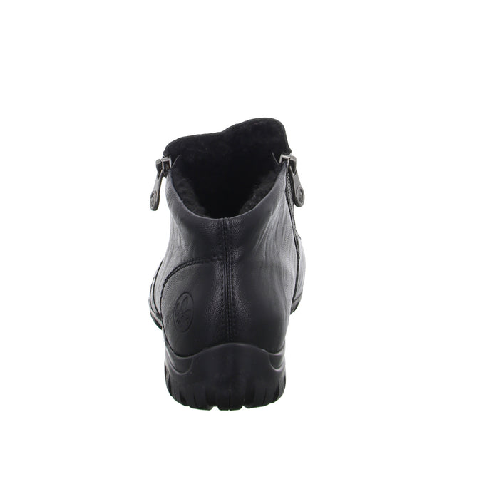 Rieker Schlupf-/Reißverschlußstiefelette Warmfutter bis 35mm Absatz (casual) - SchuhEggers.de