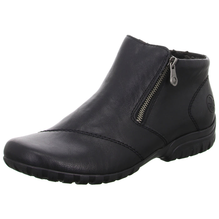 Rieker Schlupf-/Reißverschlußstiefelette Warmfutter bis 35mm Absatz (casual) - SchuhEggers.de