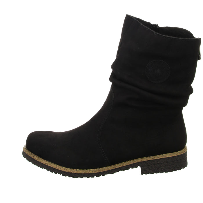 Rieker Schlupf-/Reißverschlußstiefelette Warmfutter bis 35mm Absatz (casual) - SchuhEggers.de