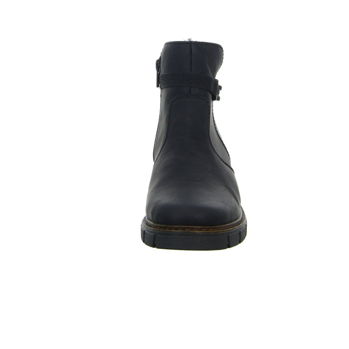 Rieker Schlupf-/Reißverschlußstiefelette Warmfutter bis 35mm Absatz (casual) - SchuhEggers.de