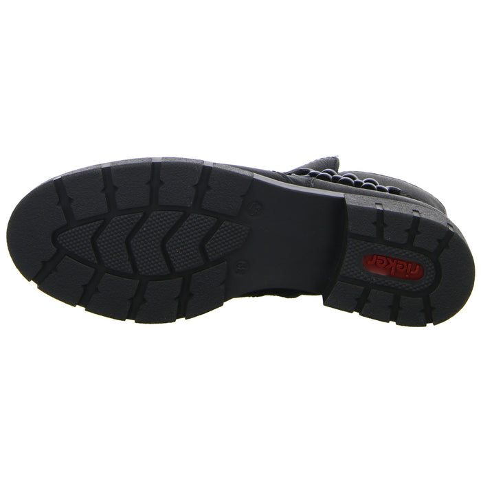 Rieker Schlupf-/Reißverschlußstiefelette Warmfutter bis 35mm Absatz (casual) - SchuhEggers.de