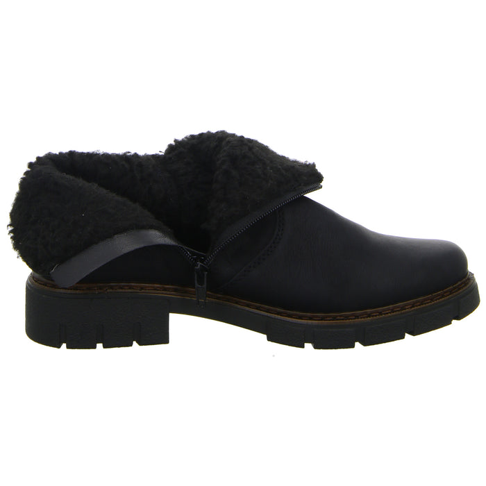 Rieker Schlupf-/Reißverschlußstiefelette Warmfutter bis 35mm Absatz (casual) - SchuhEggers.de