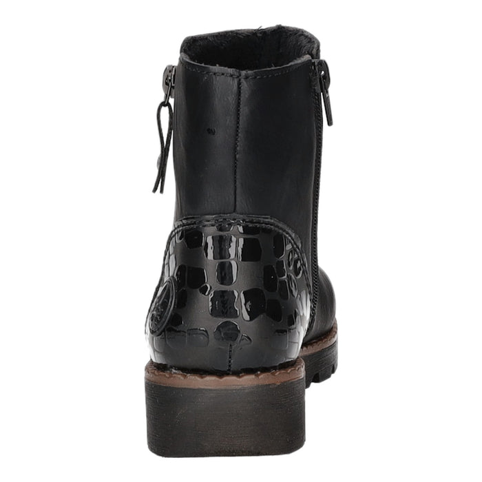 Rieker Schlupf-/Reißverschlußstiefelette Warmfutter bis 35mm Absatz (casual)