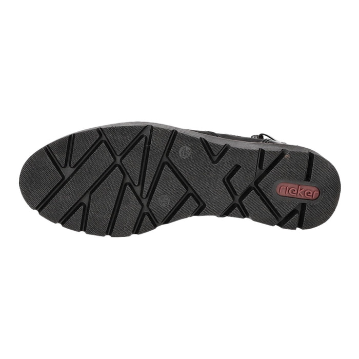 Rieker Schlupf-/Reißverschlußstiefelette Warmfutter bis 35mm Absatz (casual)