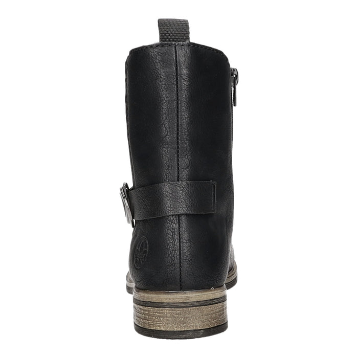 Rieker Schlupf-/Reißverschlußstiefelette Warmfutter bis 35mm Absatz (casual)