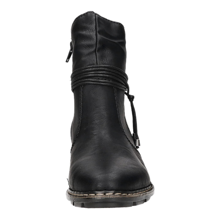 Rieker Schlupf-/Reißverschlußstiefelette Warmfutter bis 35mm Absatz (casual) - SchuhEggers.de