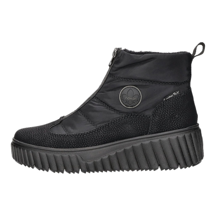 Rieker Schlupf-/Reißverschlußstiefelette Warmfutter bis 35mm Absatz (casual) - SchuhEggers.de