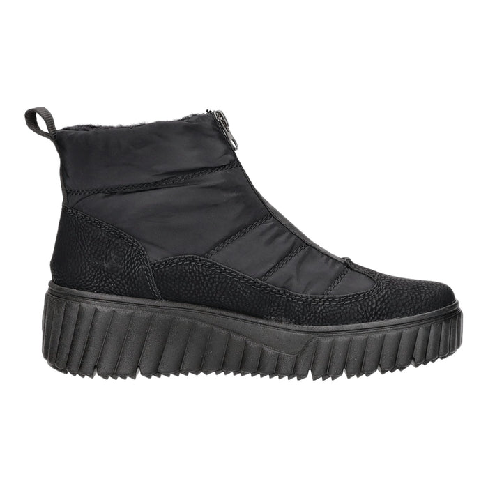 Rieker Schlupf-/Reißverschlußstiefelette Warmfutter bis 35mm Absatz (casual) - SchuhEggers.de