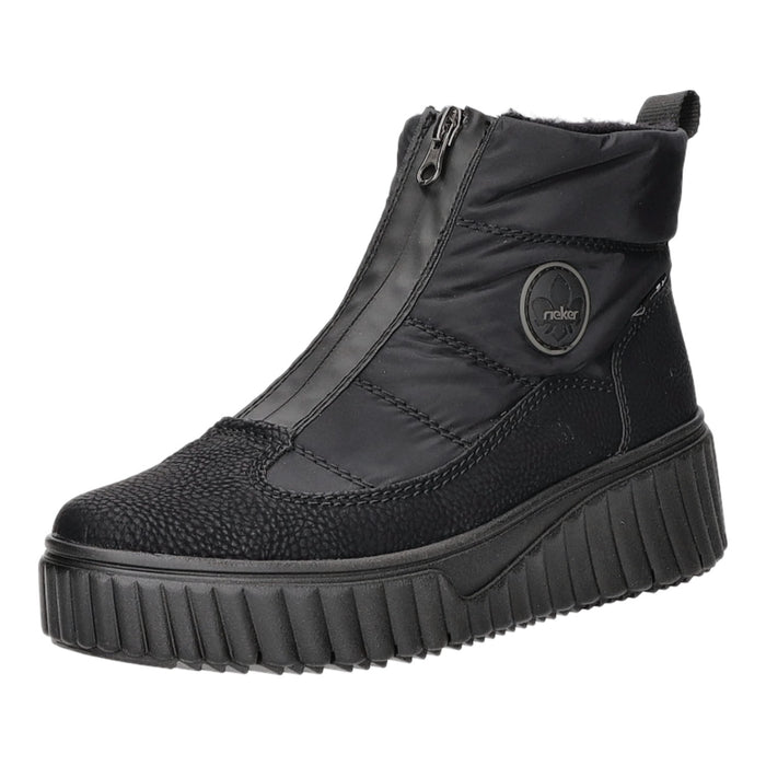Rieker Schlupf-/Reißverschlußstiefelette Warmfutter bis 35mm Absatz (casual) - SchuhEggers.de