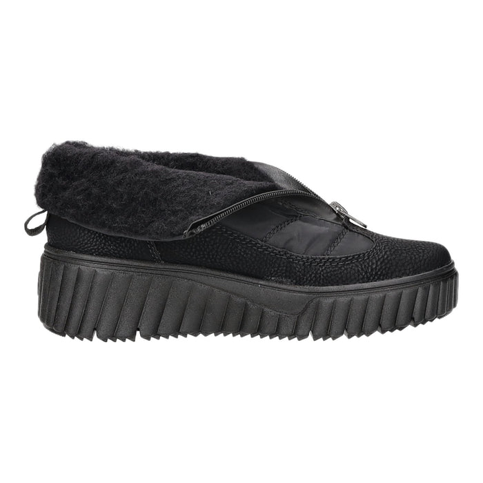 Rieker Schlupf-/Reißverschlußstiefelette Warmfutter bis 35mm Absatz (casual) - SchuhEggers.de