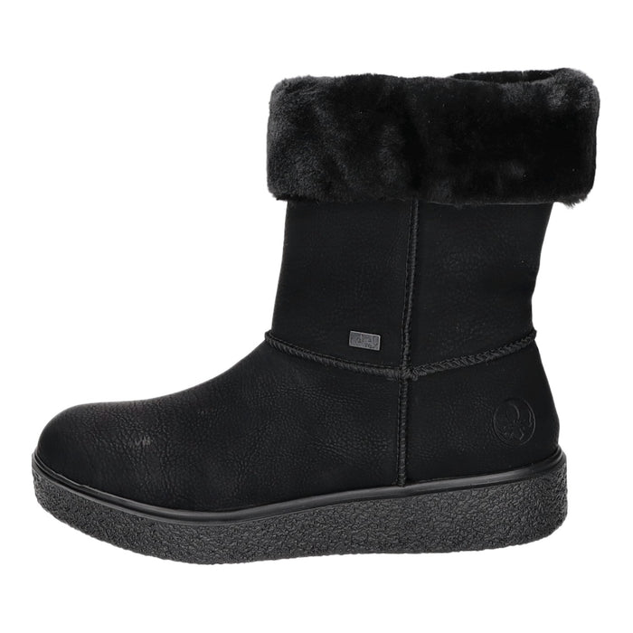 Rieker Schlupf-/Reißverschlußstiefelette Warmfutter bis 35mm Absatz (casual) - SchuhEggers.de