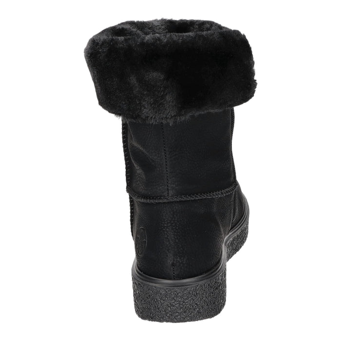 Rieker Schlupf-/Reißverschlußstiefelette Warmfutter bis 35mm Absatz (casual) - SchuhEggers.de