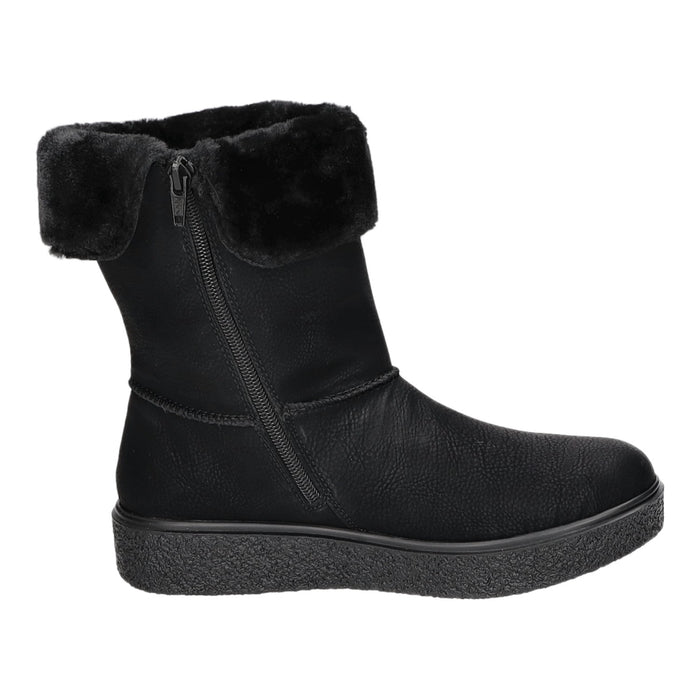 Rieker Schlupf-/Reißverschlußstiefelette Warmfutter bis 35mm Absatz (casual) - SchuhEggers.de