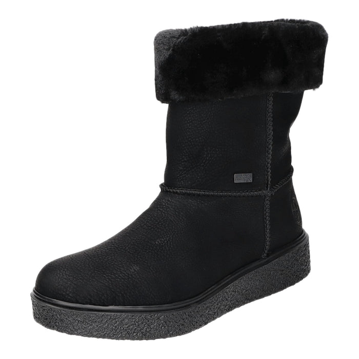 Rieker Schlupf-/Reißverschlußstiefelette Warmfutter bis 35mm Absatz (casual) - SchuhEggers.de
