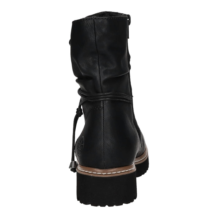 Rieker Schlupf-/Reißverschlußstiefelette Warmfutter bis 35mm Absatz (casual) - SchuhEggers.de
