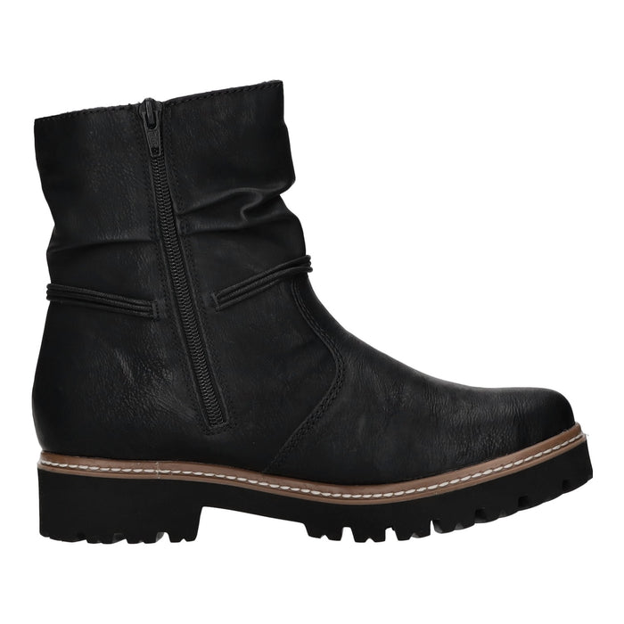 Rieker Schlupf-/Reißverschlußstiefelette Warmfutter bis 35mm Absatz (casual) - SchuhEggers.de