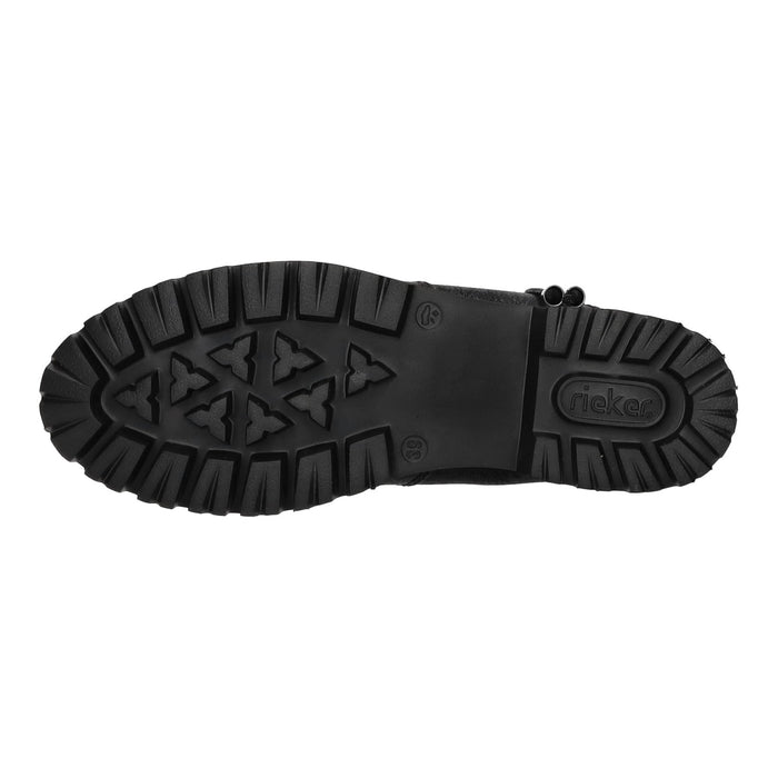 Rieker Schlupf-/Reißverschlußstiefelette Warmfutter bis 35mm Absatz (casual) - SchuhEggers.de
