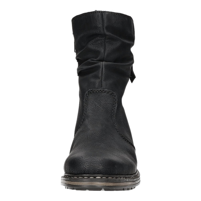 Rieker Schlupf-/Reißverschlußstiefelette Warmfutter bis 35mm Absatz (casual) - SchuhEggers.de