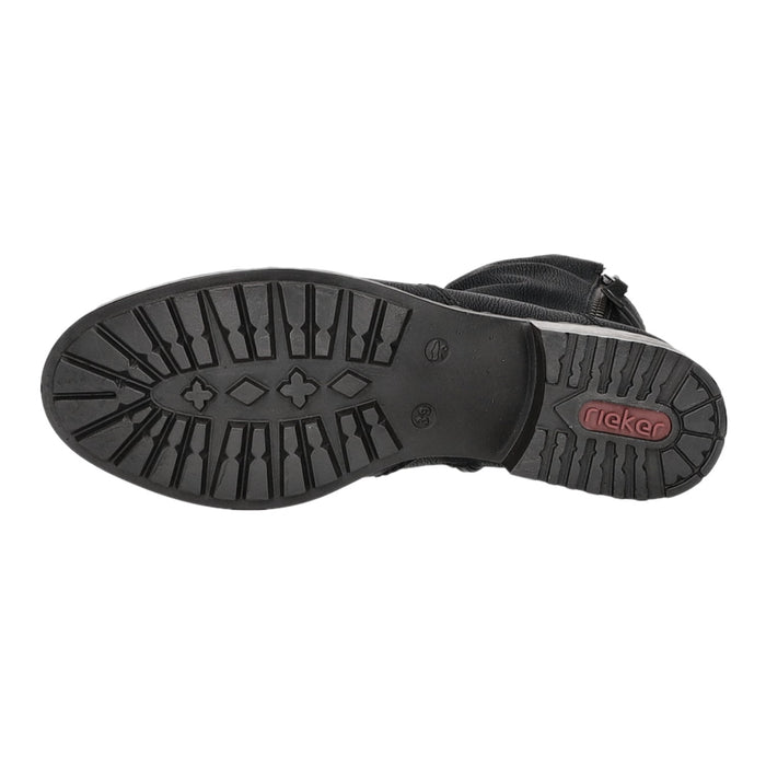 Rieker Schlupf-/Reißverschlußstiefelette Warmfutter bis 35mm Absatz (casual) - SchuhEggers.de
