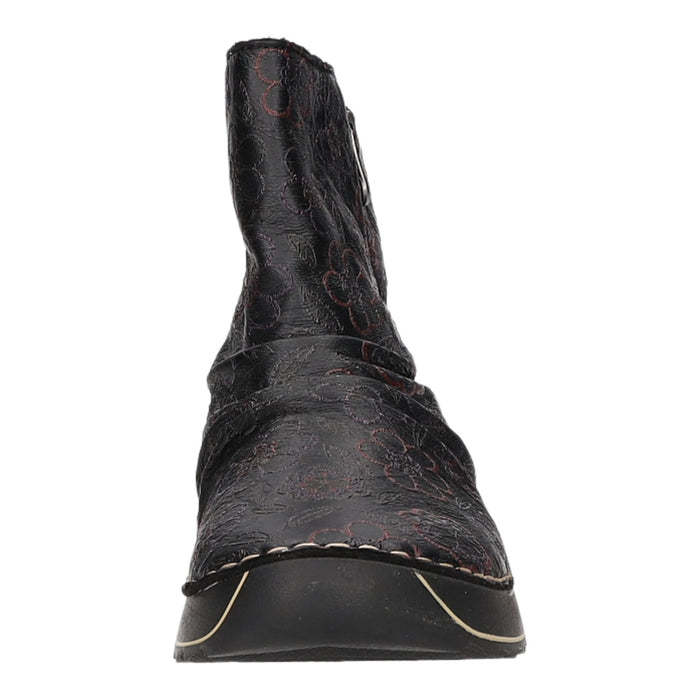 Rieker Schlupf-/Reißverschlußstiefelette Warmfutter bis 35mm Absatz (casual)