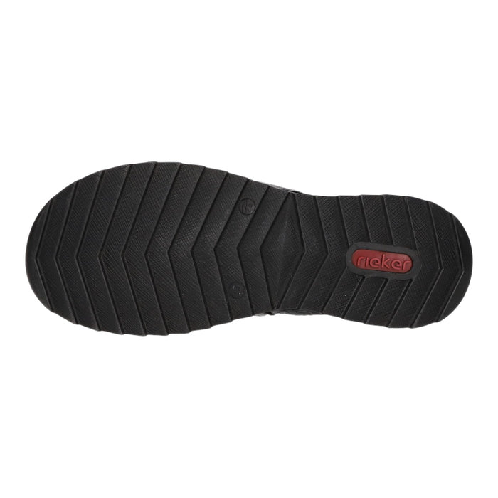 Rieker Schlupf-/Reißverschlußstiefelette Warmfutter bis 35mm Absatz (casual)