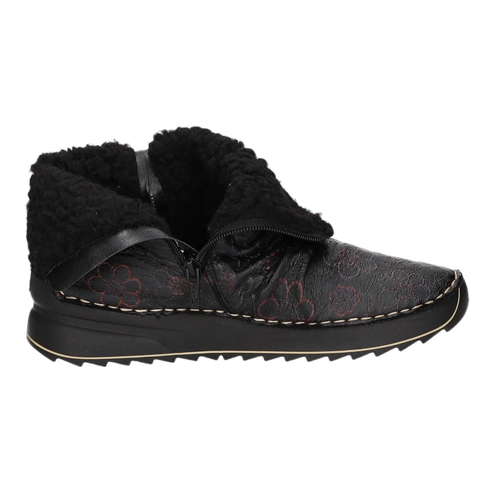 Rieker Schlupf-/Reißverschlußstiefelette Warmfutter bis 35mm Absatz (casual)