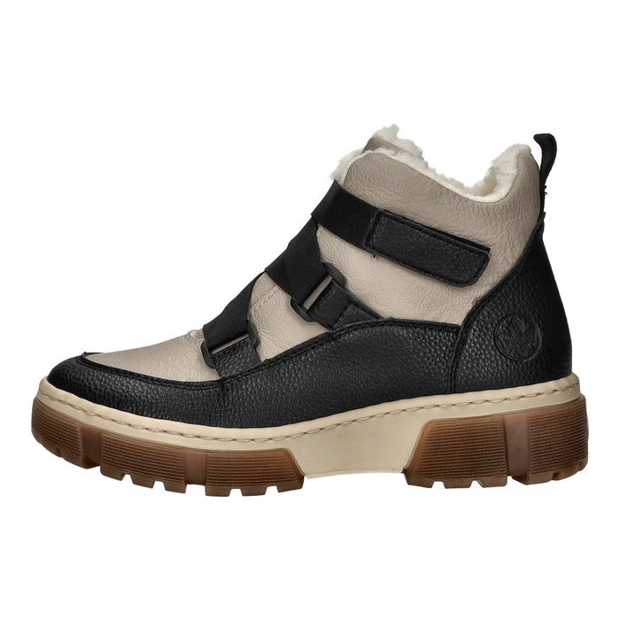 Rieker Schlupf-/Reißverschlußstiefelette Warmfutter bis 35mm Absatz (casual) - SchuhEggers.de