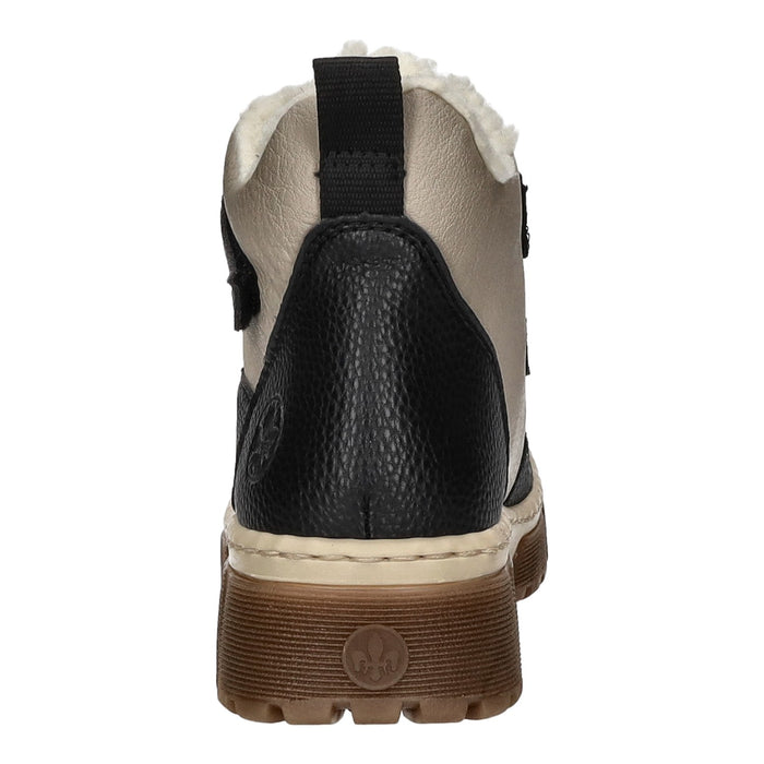 Rieker Schlupf-/Reißverschlußstiefelette Warmfutter bis 35mm Absatz (casual) - SchuhEggers.de