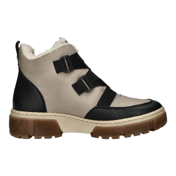 Rieker Schlupf-/Reißverschlußstiefelette Warmfutter bis 35mm Absatz (casual) - SchuhEggers.de