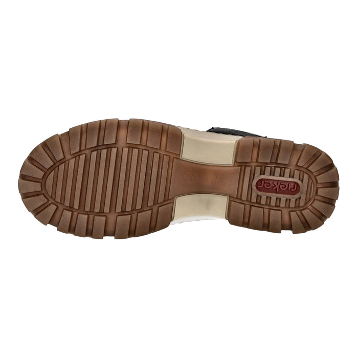 Rieker Schlupf-/Reißverschlußstiefelette Warmfutter bis 35mm Absatz (casual) - SchuhEggers.de