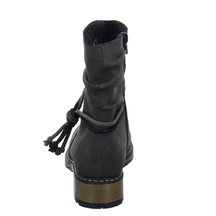 Rieker Schlupf-/Reißverschlußstiefelette Warmfutter bis 35mm Absatz (casual) - SchuhEggers.de