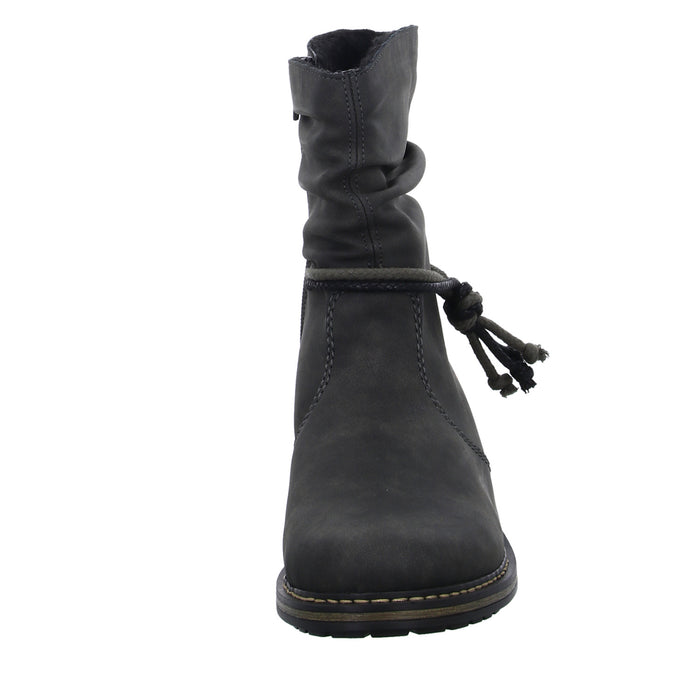 Rieker Schlupf-/Reißverschlußstiefelette Warmfutter bis 35mm Absatz (casual) - SchuhEggers.de