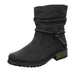 Rieker Schlupf-/Reißverschlußstiefelette Warmfutter bis 35mm Absatz (casual) - SchuhEggers.de