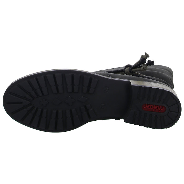 Rieker Schlupf-/Reißverschlußstiefelette Warmfutter bis 35mm Absatz (casual) - SchuhEggers.de
