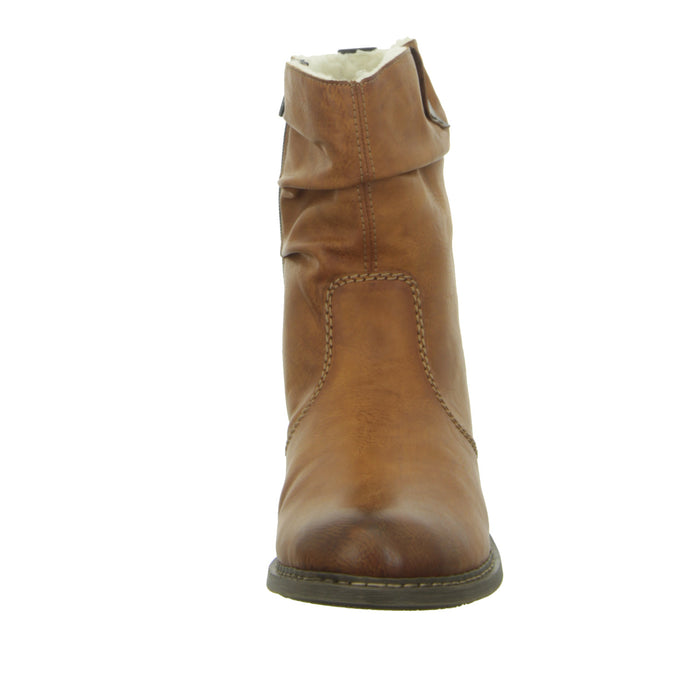Rieker Schlupf-/Reißverschlußstiefelette Warmfutter bis 35mm Absatz (casual) - SchuhEggers.de