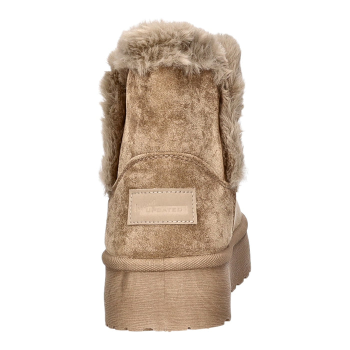 living UPDATED slip-on/zip-up ankle boots with warm lining up to 35mm heel (casual)
