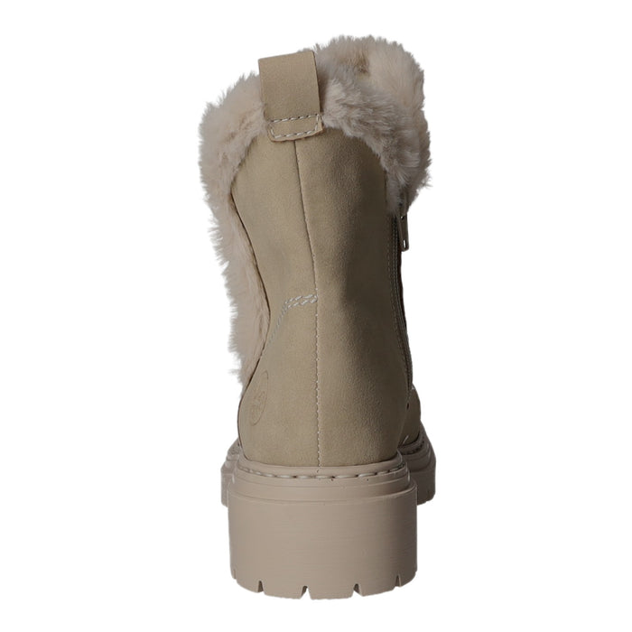 Rieker Schlupf-/Reißverschlußstiefelette Warmfutter bis 35mm Absatz (casual) - SchuhEggers.de