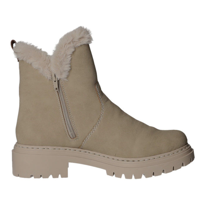 Rieker Schlupf-/Reißverschlußstiefelette Warmfutter bis 35mm Absatz (casual) - SchuhEggers.de