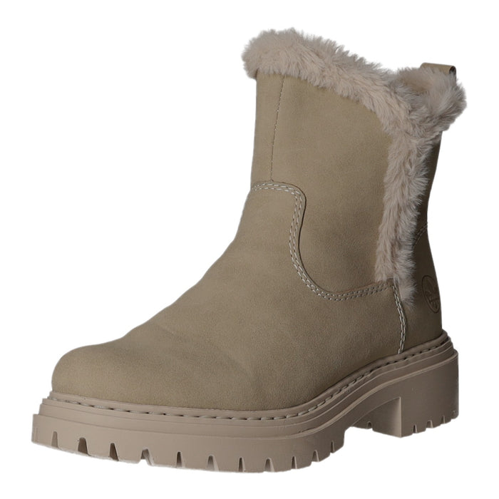 Rieker Schlupf-/Reißverschlußstiefelette Warmfutter bis 35mm Absatz (casual) - SchuhEggers.de