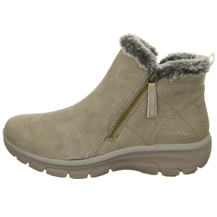 Skechers Schlupf-/Reißverschlußstiefelette Warmfutter bis 35mm Absatz (casual) Easy Going-HIGH ZIP - SchuhEggers.de