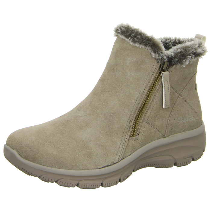 Skechers Schlupf-/Reißverschlußstiefelette Warmfutter bis 35mm Absatz (casual) Easy Going-HIGH ZIP - SchuhEggers.de