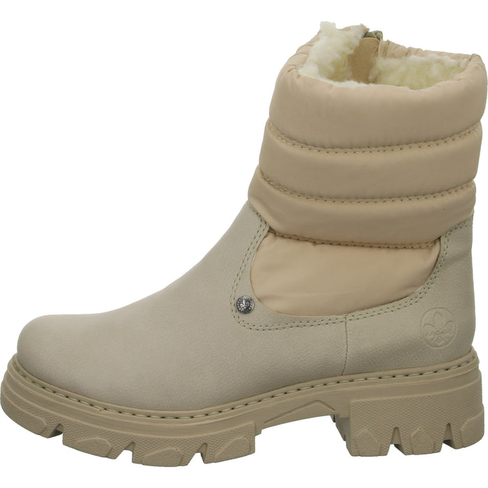 Rieker Schlupf-/Reißverschlußstiefelette Warmfutter bis 35mm Absatz (casual) - SchuhEggers.de