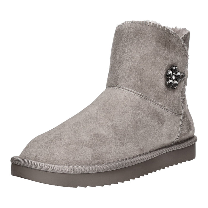 MARCO TOZZI Schlupf-/Reißverschlußstiefelette Warmfutter bis 35mm Absatz (casual) - SchuhEggers.de